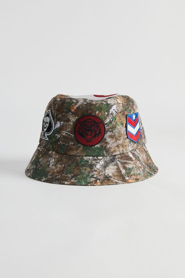 Tree Camo Patch Bucket Hat #3