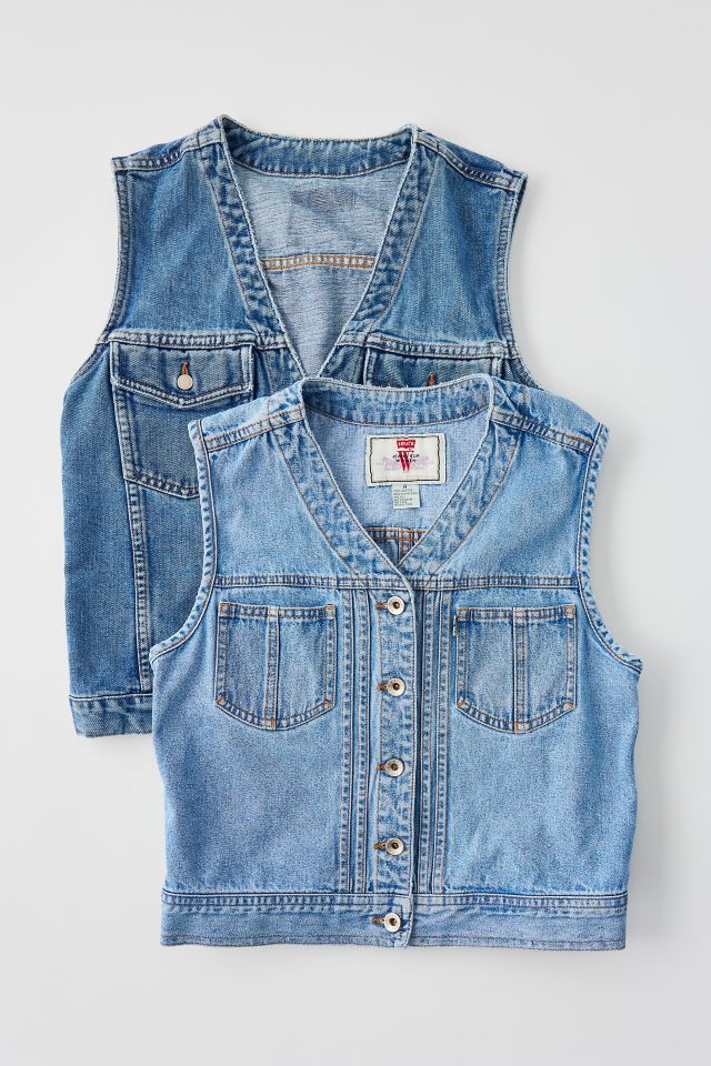 Urban Renewal Vintage Denim Vest #1