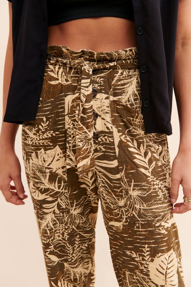 Teresa Printed Paperbag Pants #2