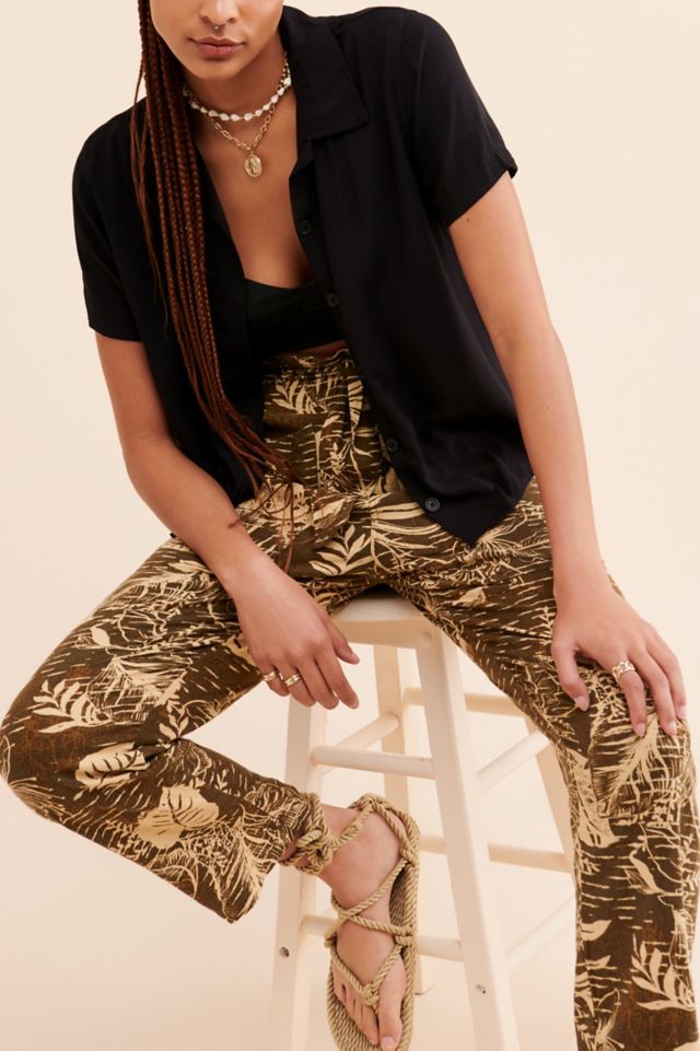 Teresa Printed Paperbag Pants #3