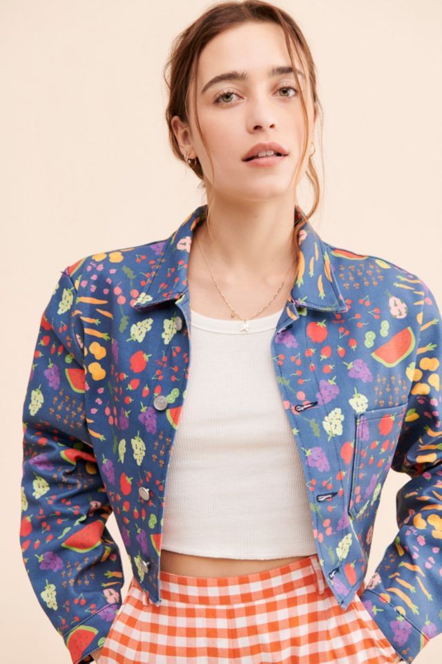 Nuuly Says Gah! Farmers Market Cropped Jacket #2