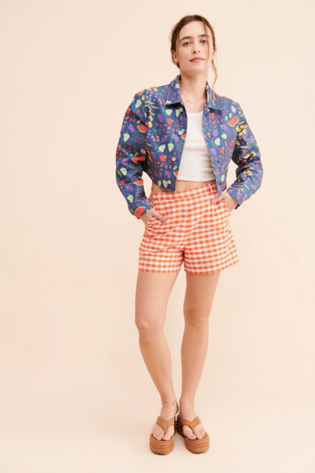 Nuuly Says Gah! Farmers Market Cropped Jacket #3