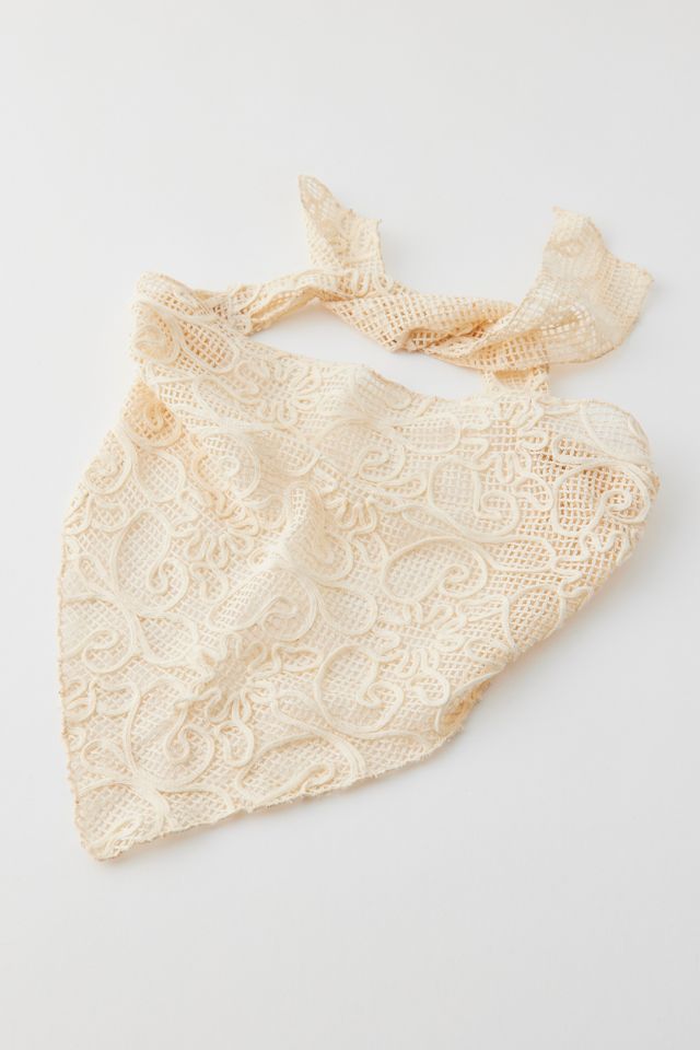 Swirl Crochet Headscarf Urban Outfitters