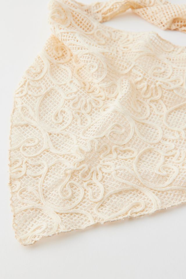 Swirl Crochet Headscarf Urban Outfitters