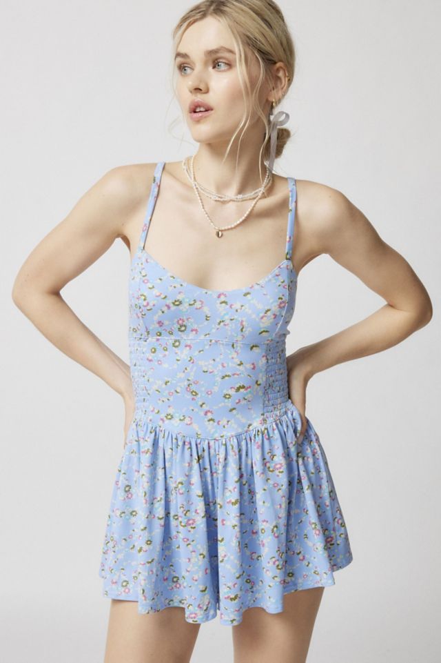 NWT Urban Outfitters Floral Cowl Neck offers Romper