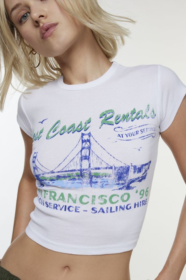 West Coast San Francisco ’96 Baby Tee #3