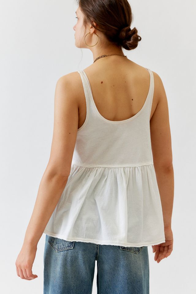 BDG Colby Babydoll Tunic Tank Top #3