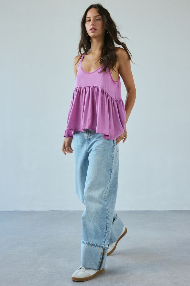 BDG Colby Babydoll Tunic Tank Top #1