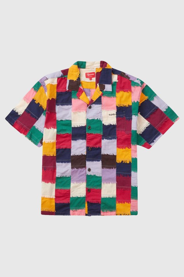 Supreme Patchwork S/S Shirt | Urban Outfitters
