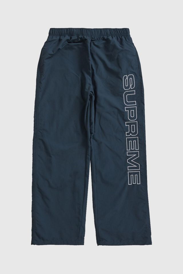 Supreme Spellout Embroidered Track Pant | Urban Outfitters Supreme Spellout Embroidered Track Pant | Urban Outfitters