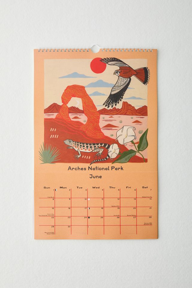 Parks Project National Parks 2025 Wall Calendar #3