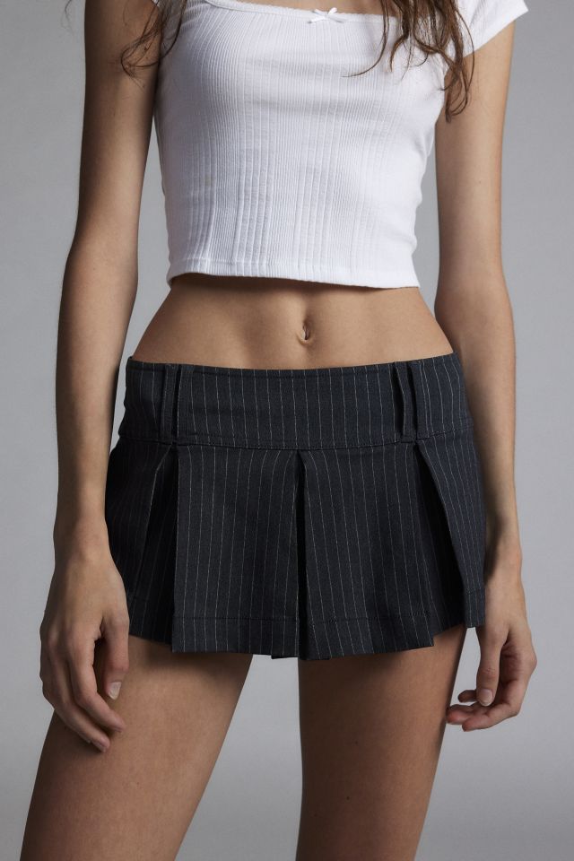 Kimchi Blue Blaire Pleated Micro Skort #1