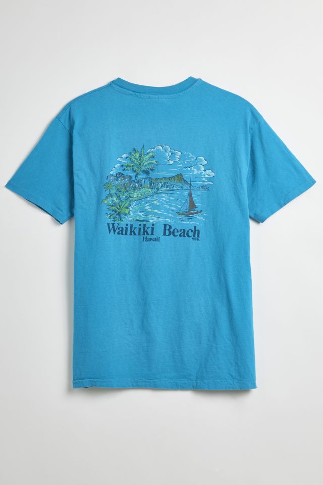 Vintage Waikiki Beach Tee | Urban Outfitters