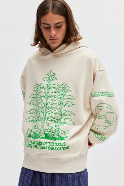 CHNGE UO Exclusive Trees Are The Roots Of Living Hoodie Sweatshirt