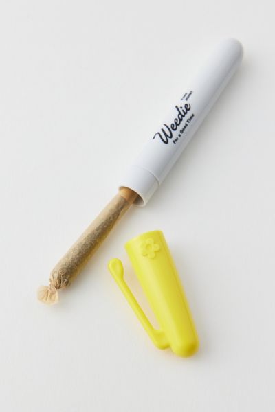 Shop Edie Parker Marker Stash Tube In Yellow At Urban Outfitters