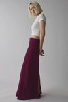 ReMADE By UO Remnants Foldover Crepe Maxi Skirt