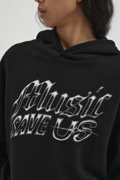 Tee Library Music Save Us Hoodie Sweatshirt