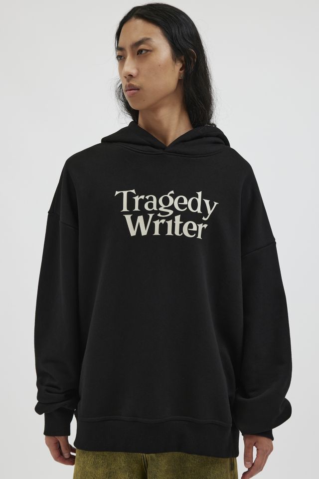 Tee Library Tragedy Writer Oversized Hoodie Sweatshirt #1