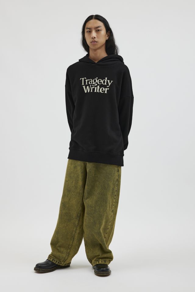 Tee Library Tragedy Writer Oversized Hoodie Sweatshirt #3