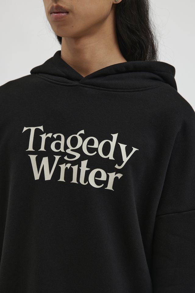 Tee Library Tragedy Writer Oversized Hoodie Sweatshirt #4
