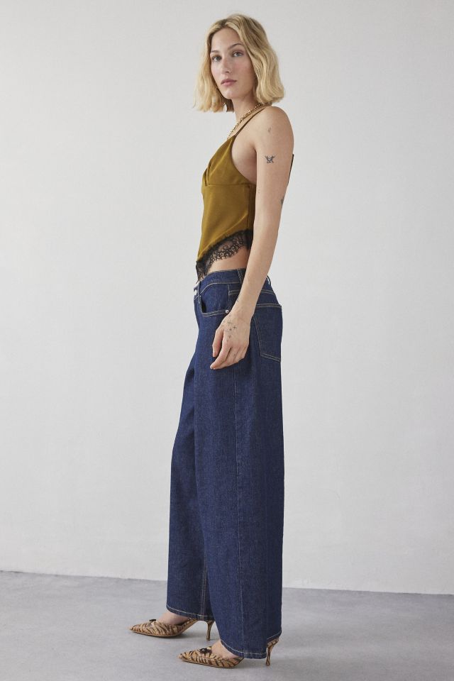【YOURNUS】Massive bijo wide denim pants YOURNUS】Massive bijo wide denim pants (YOURNUS/デニム