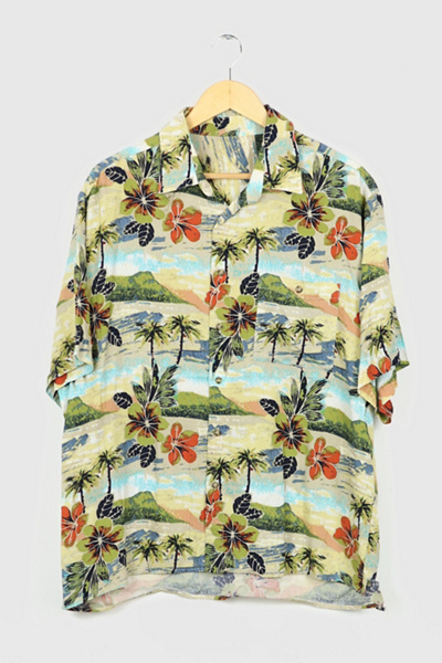 'Tropicana' Top Relaxed Button-Down Shirt main image 0
