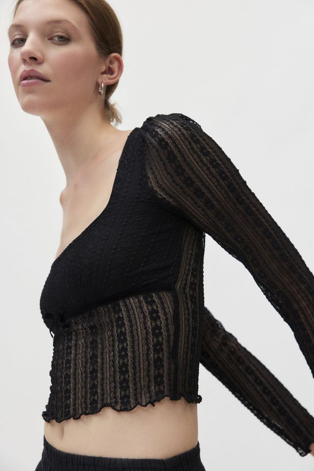 Haut en Dentelle Jewel Kimchi Blue #2