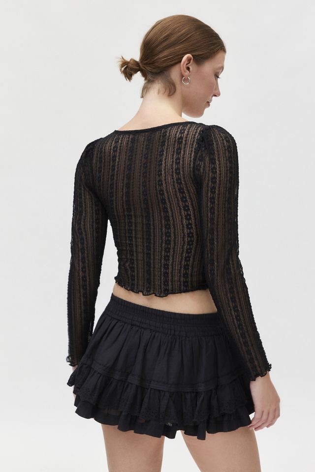 Haut en Dentelle Jewel Kimchi Blue #3