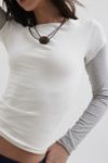 BDG Sloane Layered Twofer Long Sleeve Tee