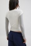 BDG Sloane Layered Twofer Long Sleeve Tee