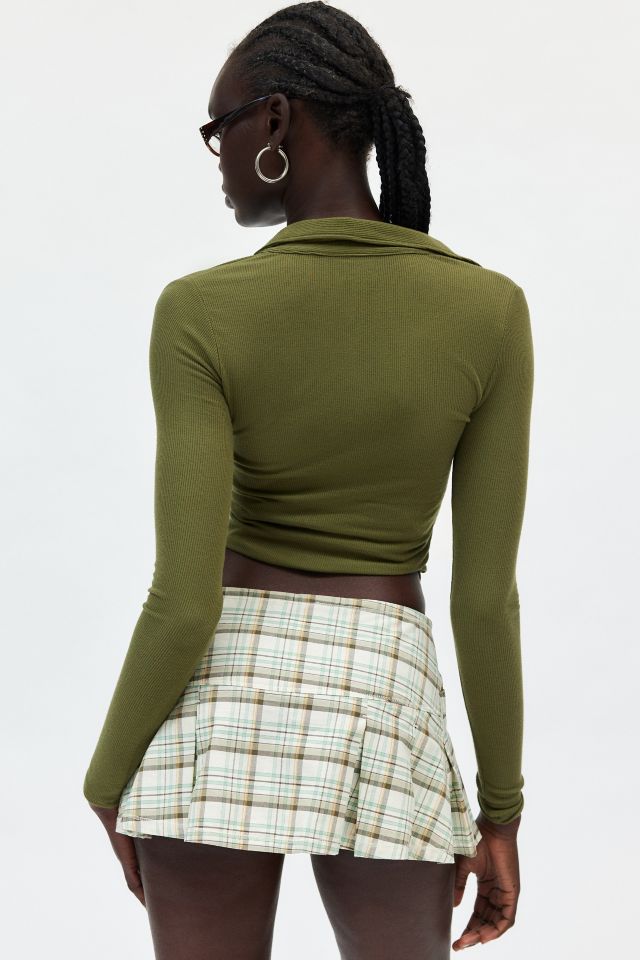 BDG Jesse Low Rise Pleated Mini Skirt #3