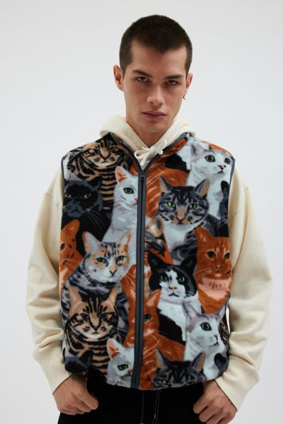 UO Printed Cat Vest