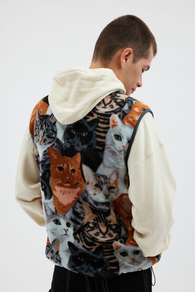 UO Printed Cat Vest | Urban Outfitters