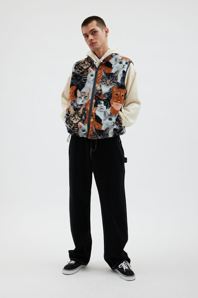 UO Printed Cat Vest #3