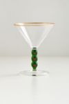 Stacked Icon Stem Martini Glass