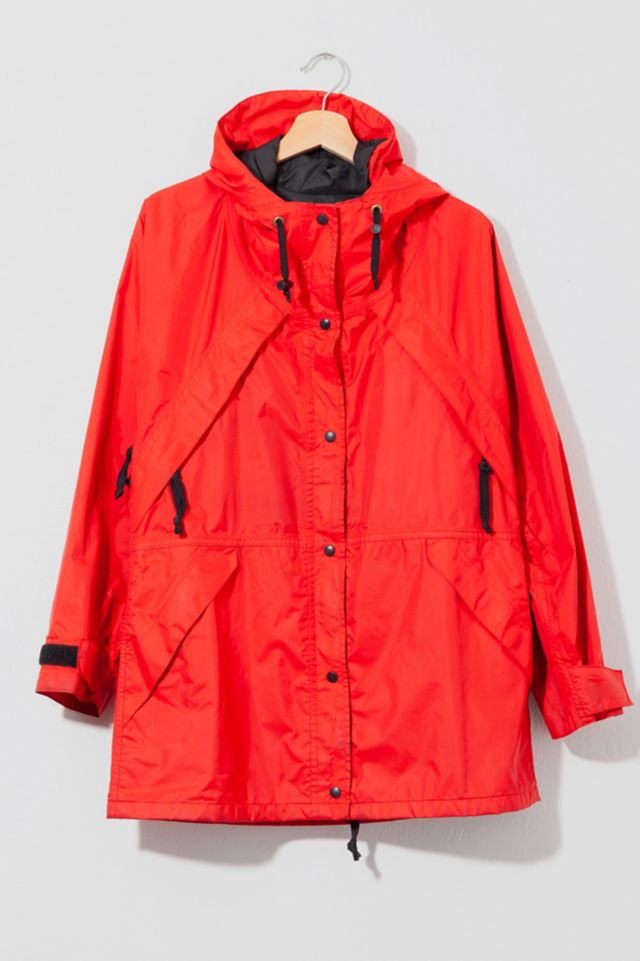 Vintage REI Red Gore Tex Parka Rain Jacket Urban Outfitters