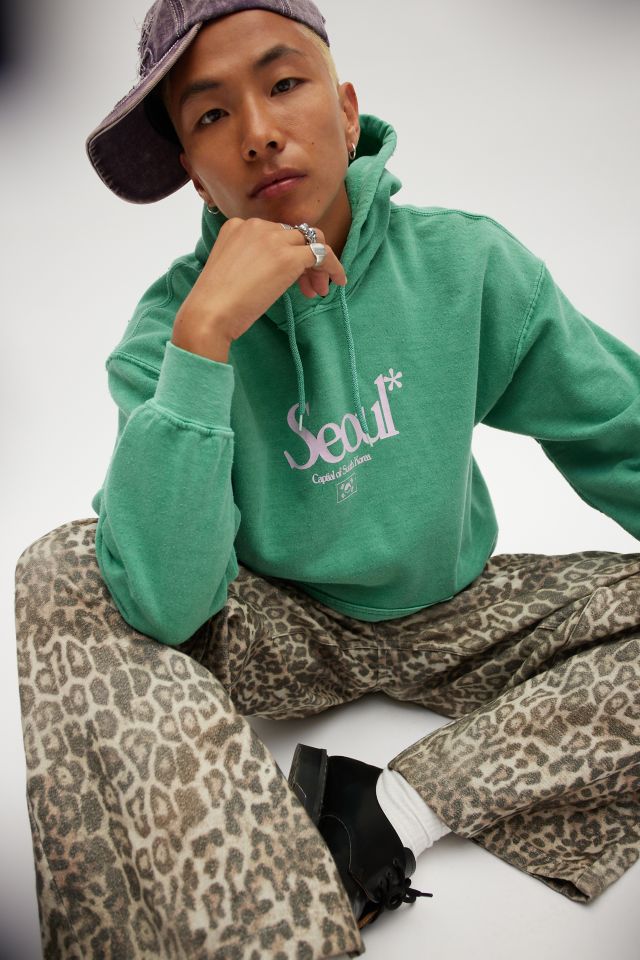★韓国人気★LOOKPLE★LOOK URBAN SAINT OVER SWEATSHIRT WP SS25 COLLECTION, 