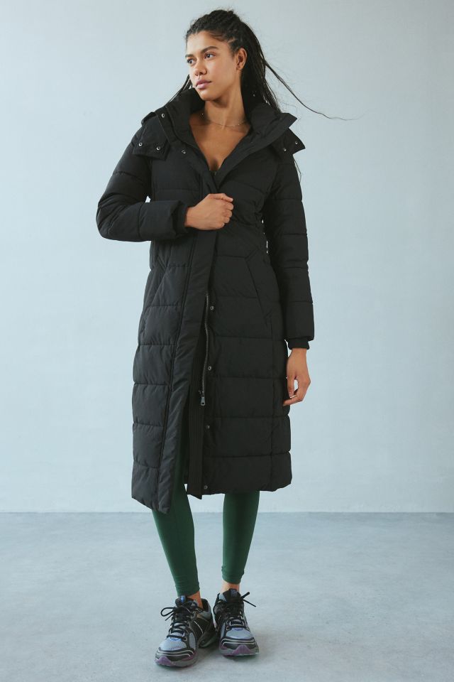 Nvlt Longline Belted Puffer Coat Urban Outfitters