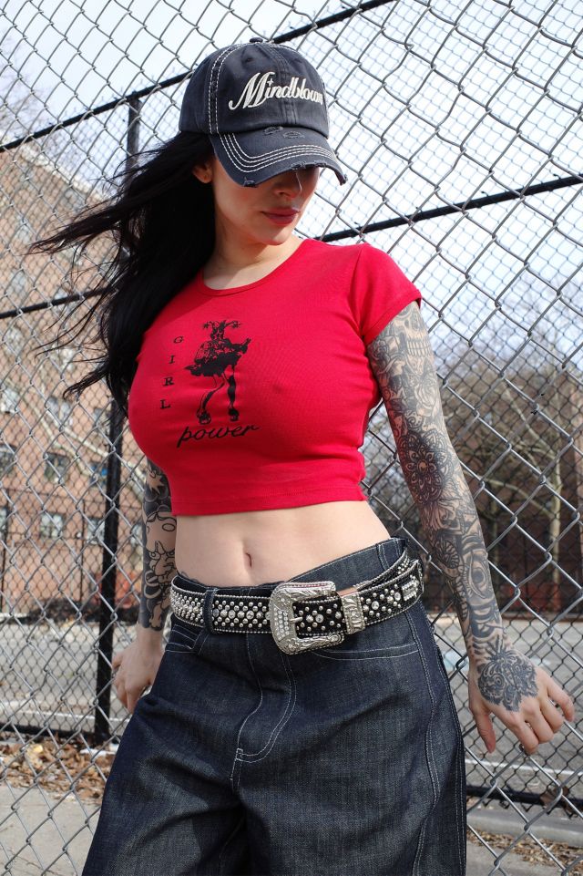 Mindblown Girl Power Baby Tee #1