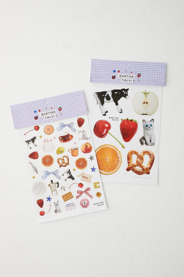 Martina’s Tiny Store Large Sticker Sheet #2