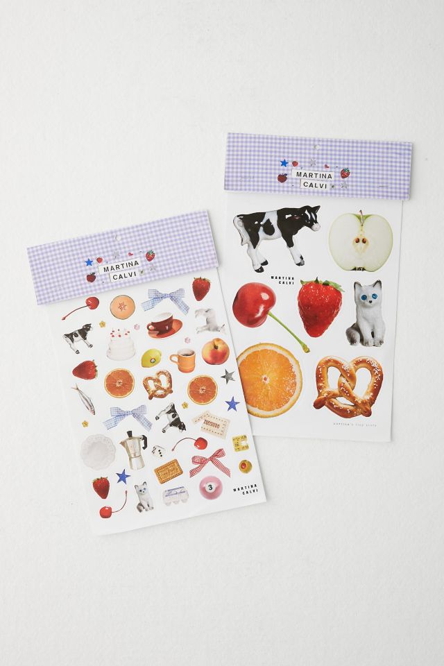 Martina’s Tiny Store Large Sticker Sheet #2