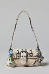 Silence + Noise Jade Laced Rivet Bag
