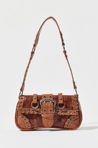 Silence + Noise Jade Laced Shoulder Bag