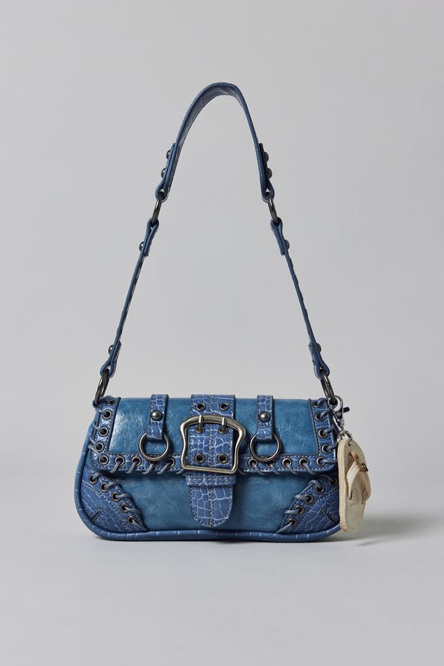 Silence + Noise Jade Laced Rivet Bag #1