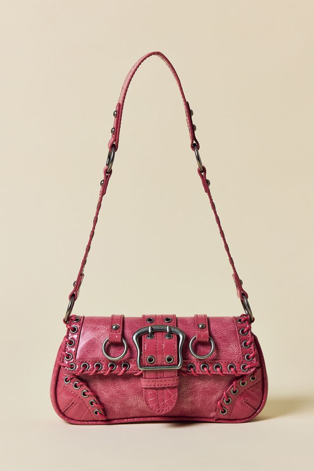 Silence + Noise Jade Laced Rivet Bag | Urban Outfitters