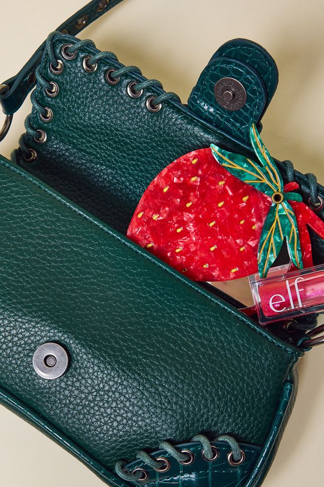 Silence + Noise Jade Laced Rivet Bag | Urban Outfitters