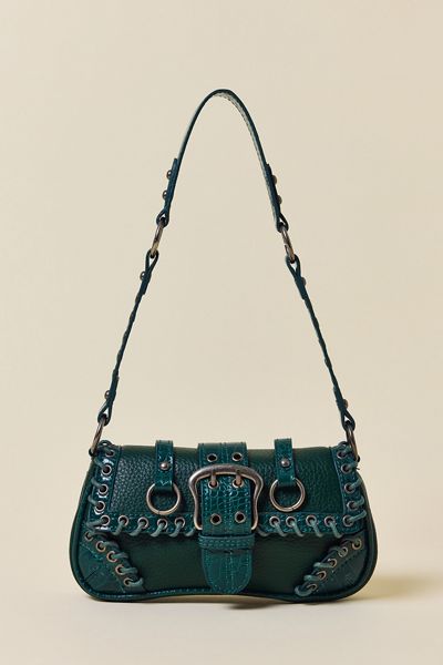 Sac Jade à rivets lacés Silence + Noise