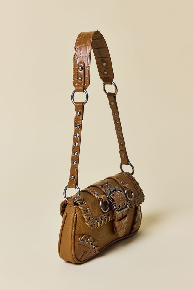 Silence + Noise Jade Laced Rivet Bag | Urban Outfitters