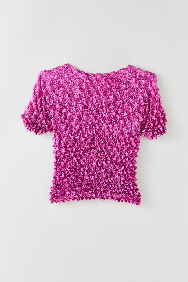 POPCORN TOP IN CASHMERE BLEND