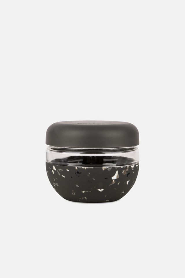 Mint 16 oz Glass Meal Prep Bowl with Silicone Sleeve